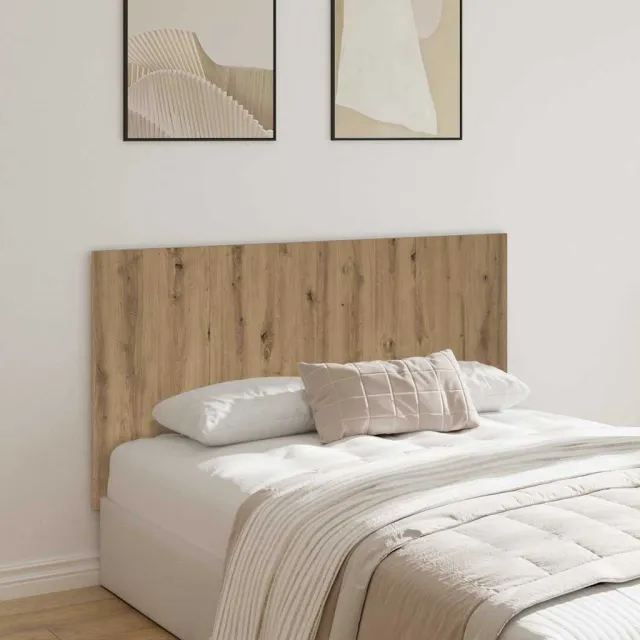 vidaXL Hoofdeinde 160x1,5x80 cm bewerkt hout artisanaal eikenkleur Bruin