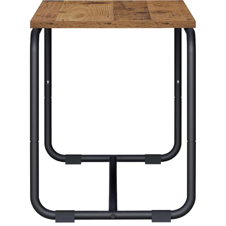 vidaXL TV-standaard 80 x 35.5 x 42 cm Oud hout Bewerkt hout bruin, foto 4