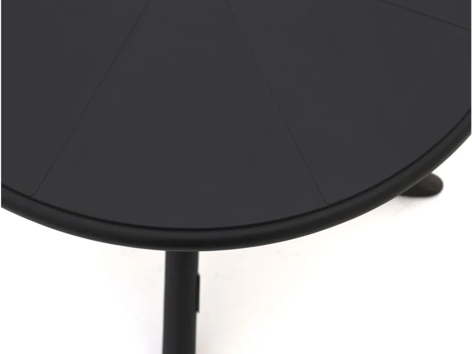 Forza Furniture Forza Rieti lounge tuintafel ø60cm (h:43,5cm) zwart, foto 4