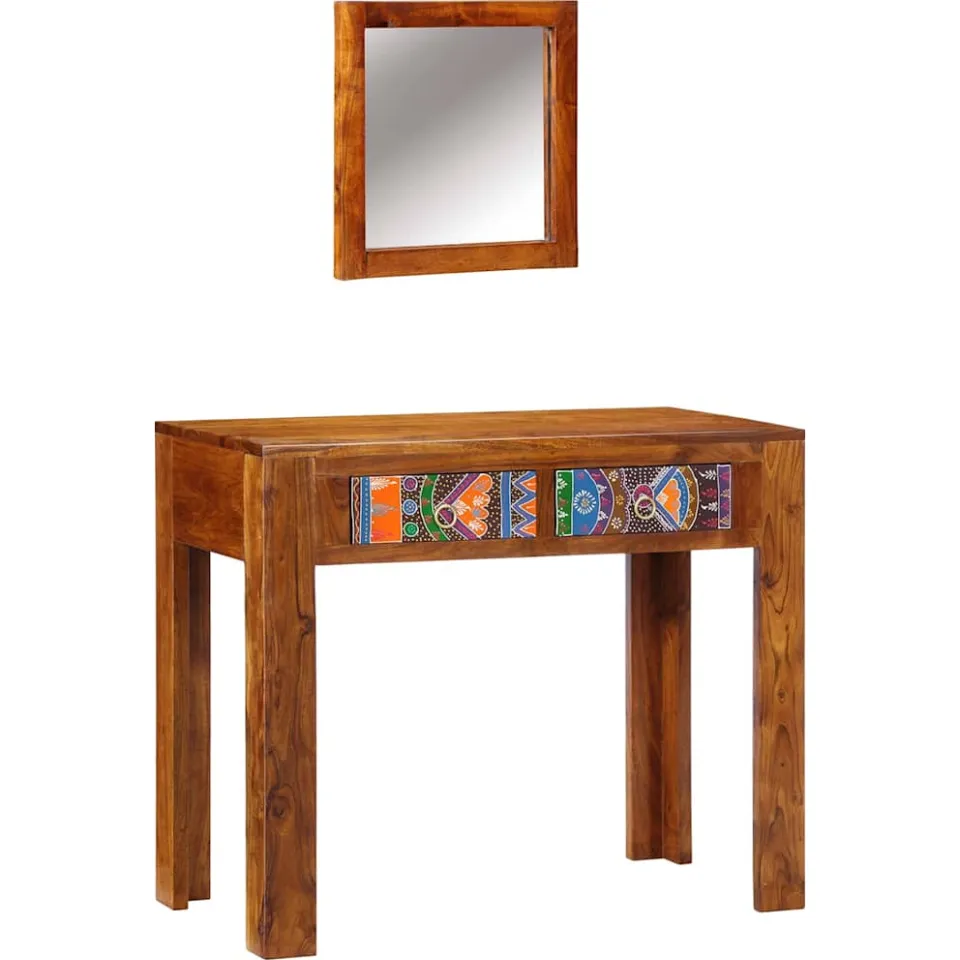 vidaXL Plafondtafel Bruin 90 x 45 x 75 cm Massief Acaciahout