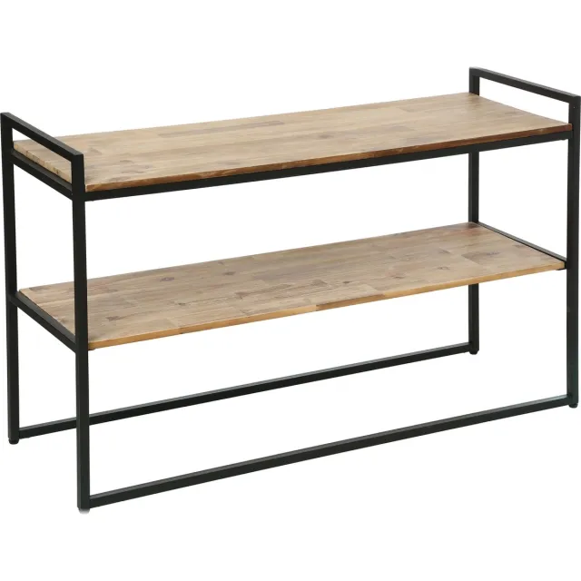 Konges Sløjd Wandtafel met 2 Planken - Metaal/ Acaciahout Naturel