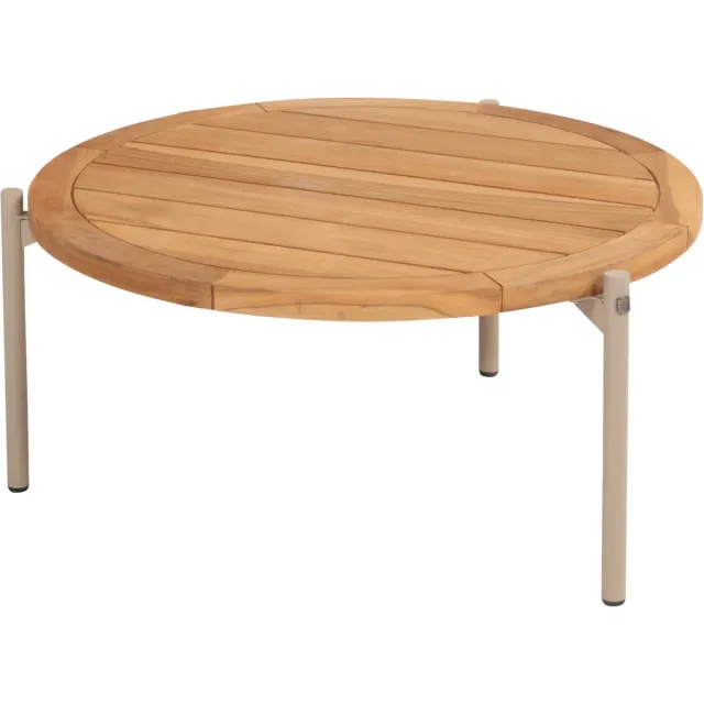 4 Seasons Outdoor Yoga koffietafel Bruin / Terre, Off white