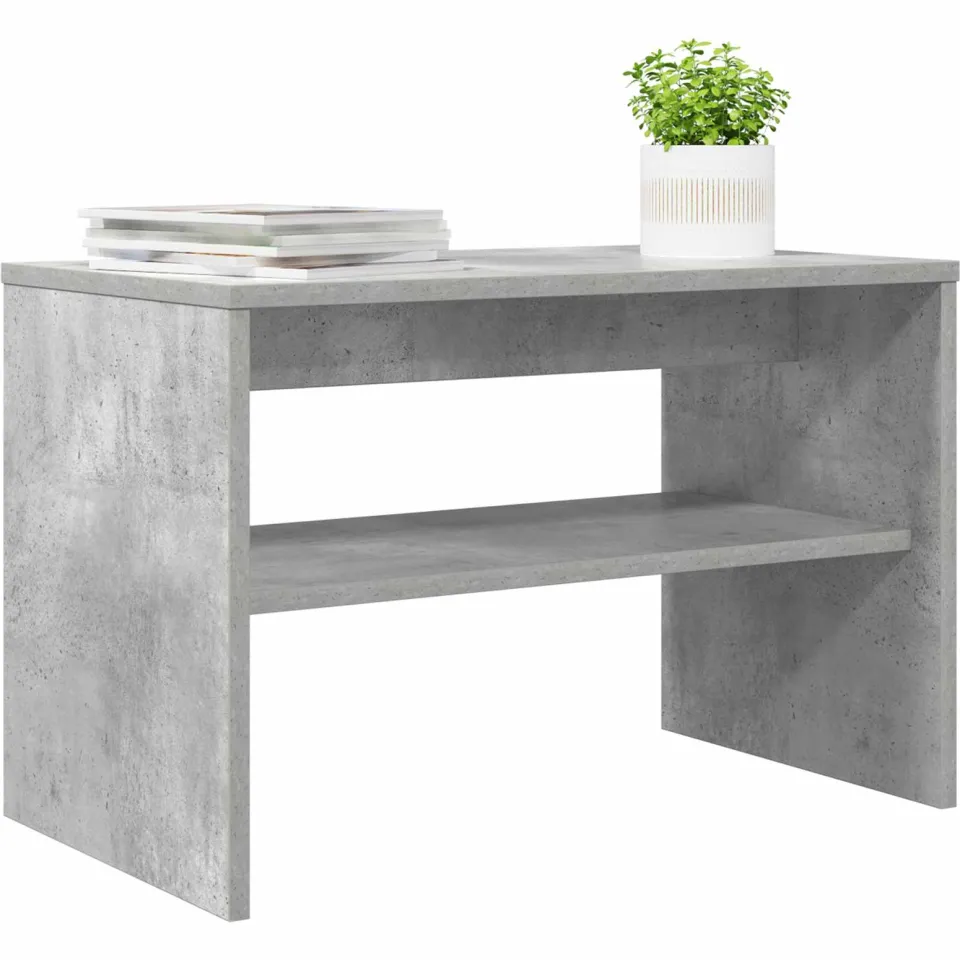 vidaXL TV-kast 60 x 35 x 40 cm Beton Grijs Bewerkt hout