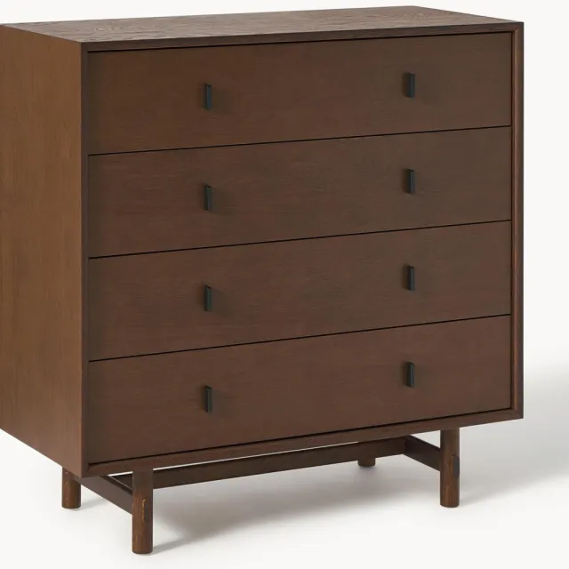 Westwing Collection Ladekast Diana van eikenhout Bruin