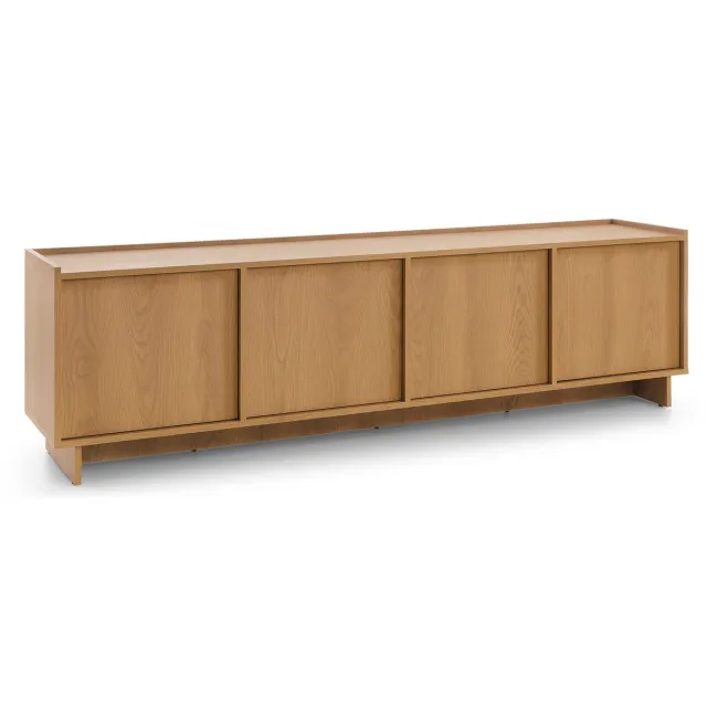 Selsey Yasumi – TV-meubel, eiken, 195 cm Eikenlook