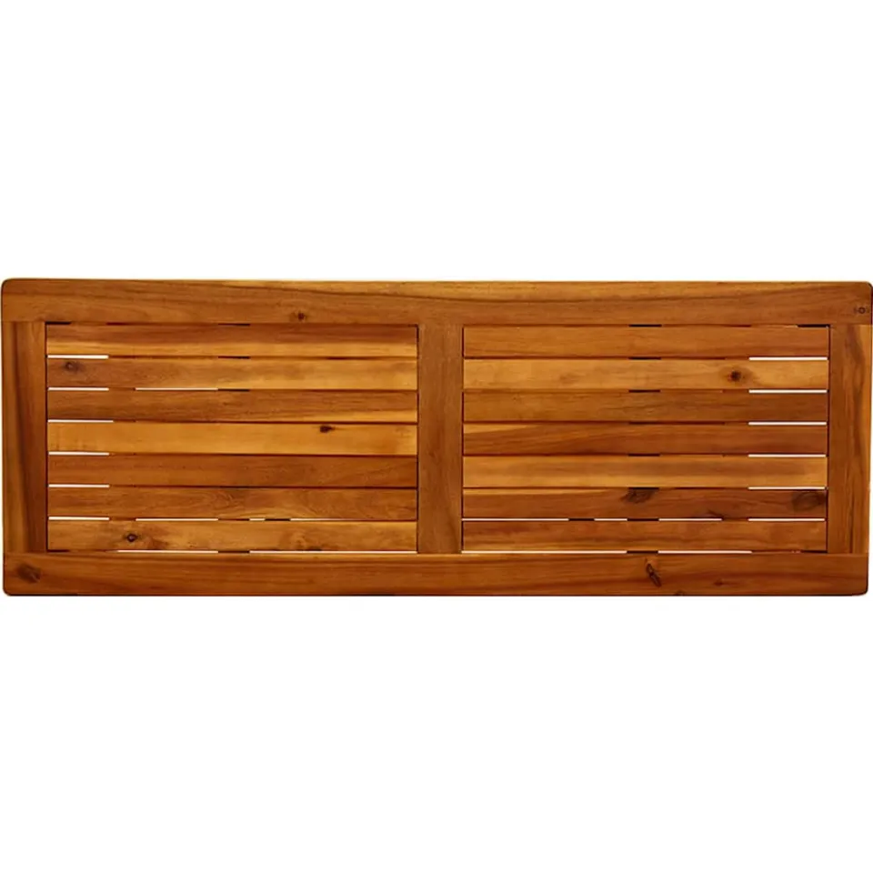 vidaXL Tuinwandtafel 110x40x75 cm massief acaciahout bruin, foto 4
