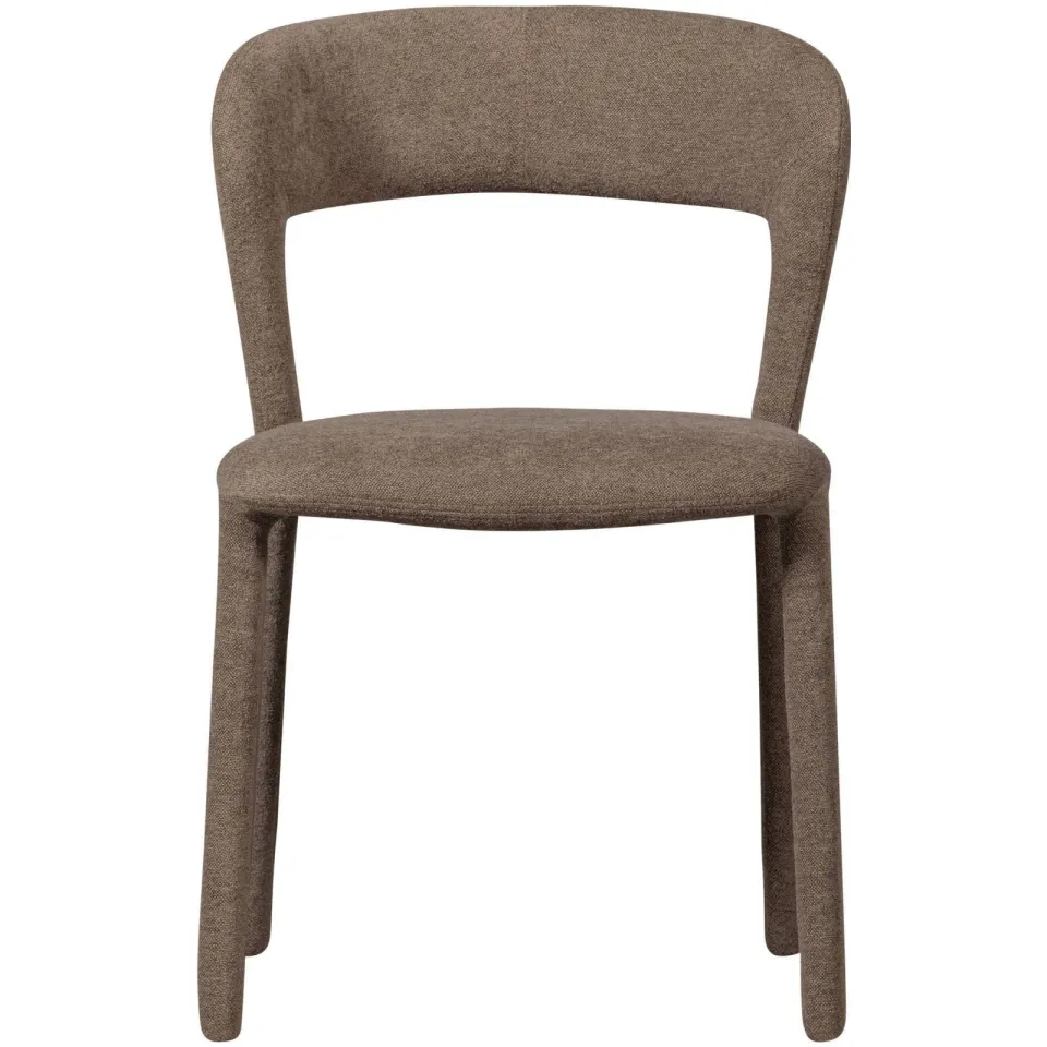 WOOOD Noble eetkamerstoel taupe, foto 3