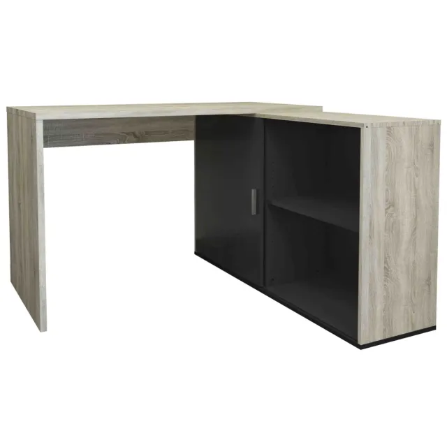 Bureau Rafaël Sonoma Eiken-Zwart Bruin | Zwart