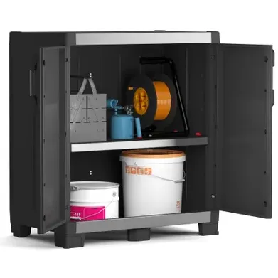 Keter Garage Kast Xl Laag 89x54x99cm Zwart, foto 2