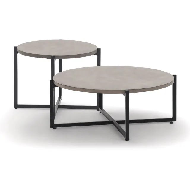 Apple Bee Soul Koffietafel Set | 2-delig | Lava Aluminium Duo
