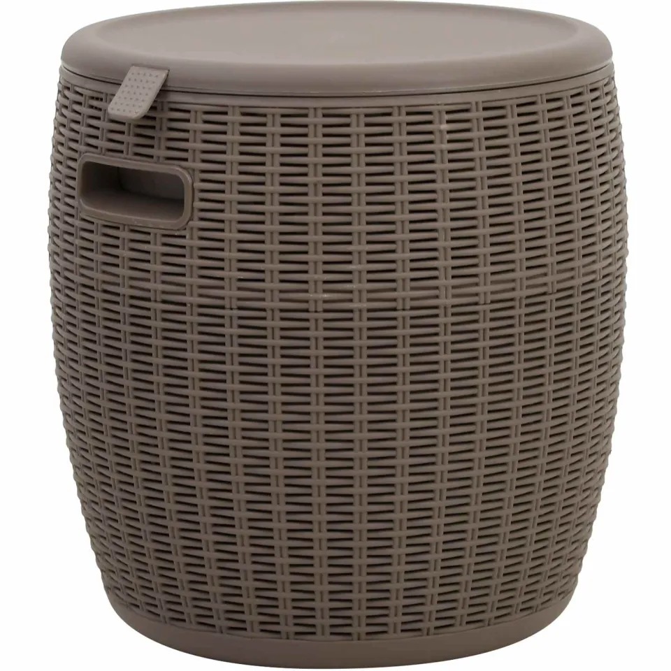 vidaXL Tuinbox 4-in-1 polypropeen lichtbruin bruin, foto 3