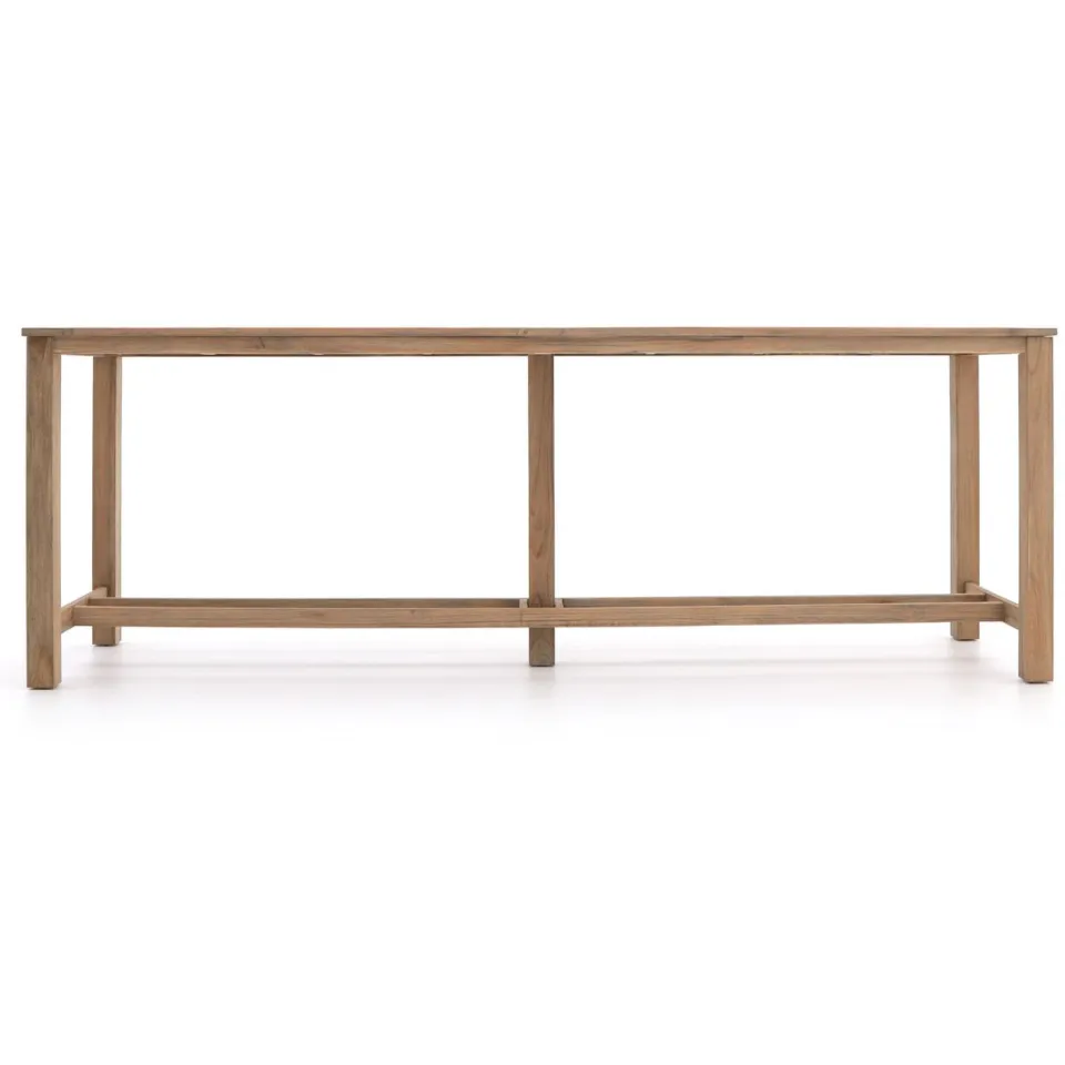 ROUGH Furniture ROUGH-X bartafel 300x80x105cm Bruin
