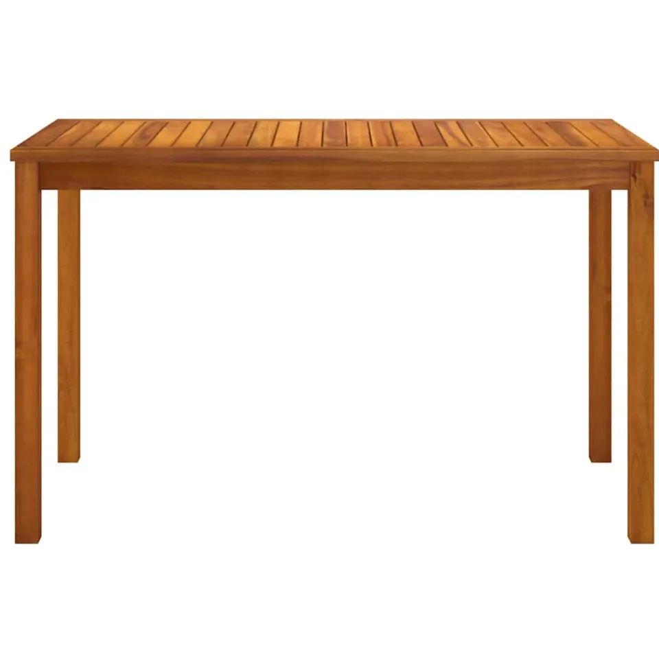 vidaXL Tuintafel 110x55x67 cm massief acaciahout Bruin