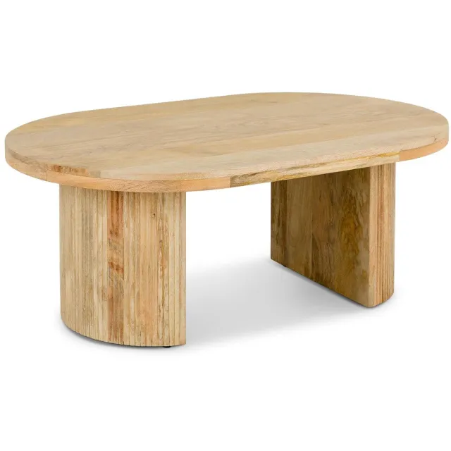 IDIMEX Salontafel AMBA 120 x 75 cm van mangohout – naturel natuur