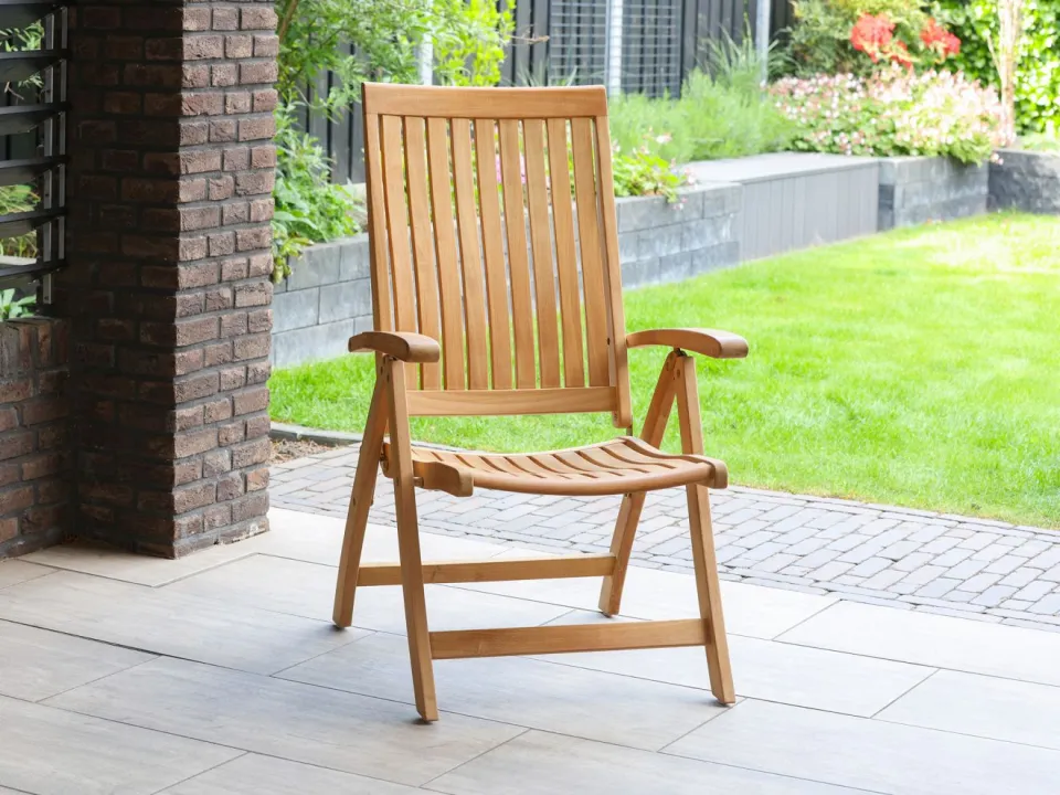 Sunyard Furniture Sunyard Veronica/Liverpool 160cm dining tuinset 5-delig verstelbaar bruin, foto 4