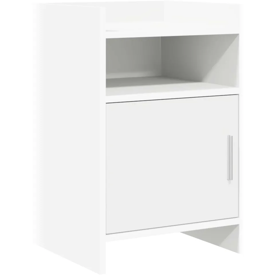 vidaXL Nachtkastjes Wit 40 x 36 x 60 cm Bewerkt hout, foto 3