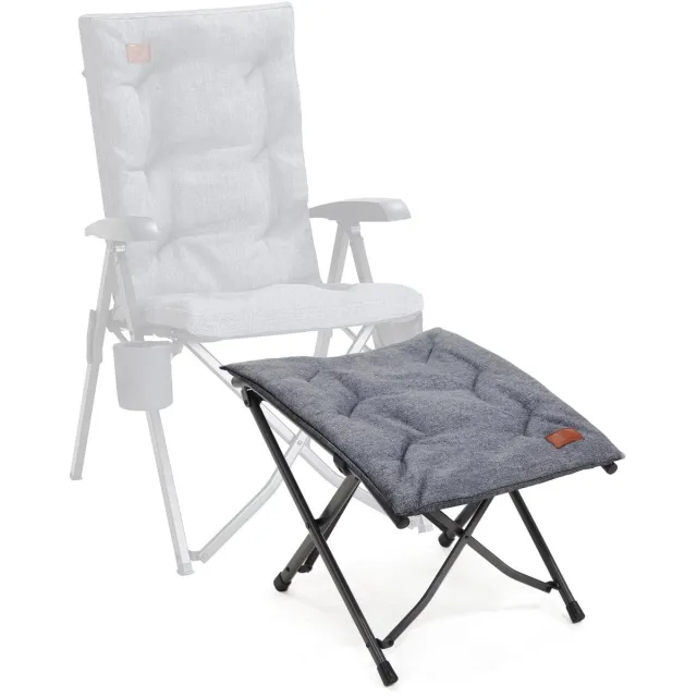 EVER ADVANCED ALTIJD GEAVANCEERD Voetenbank Voetsteun Opvouwbare opvouwbare kruk met een hoogte van 47 cm Opvouwbare kruk Gevoerde voetensteun voor fauteuil Tuin- en balkonstoel Rang