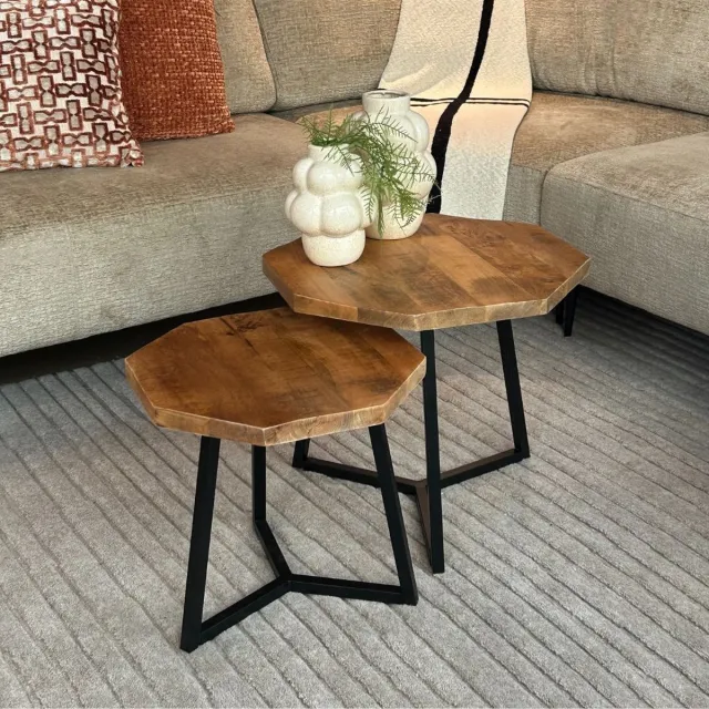 Reefs Interior Salontafel Set Napels Hout