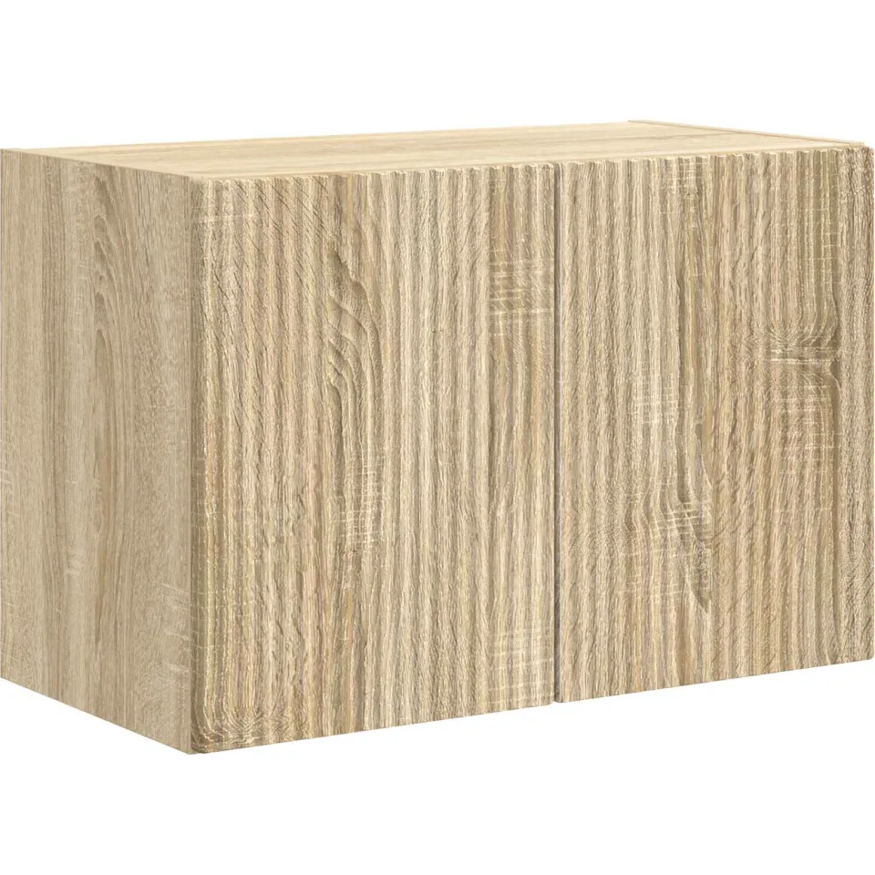 vidaXL TV-wandkast 59,5 x 31 x 40 cm Sonoma Eiken Bewerkt hout, foto 3