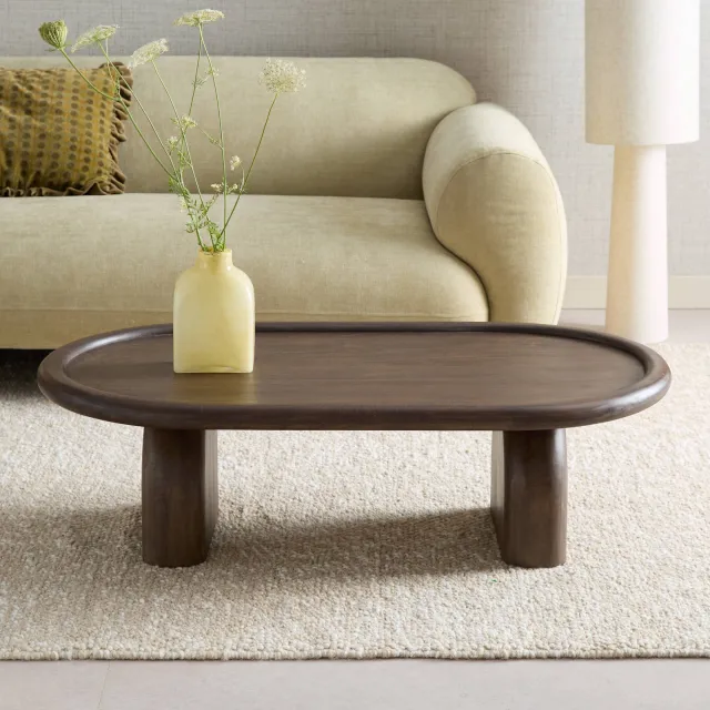 NOUS Living salontafel Kala donkerbruin, foto 2