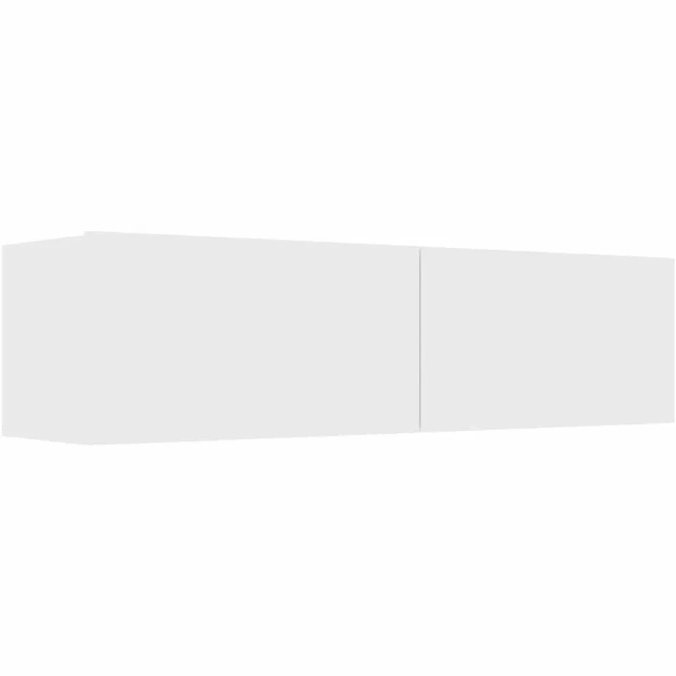 vidaXL Tv-meubel 120x30x30 cm bewerkt hout wit