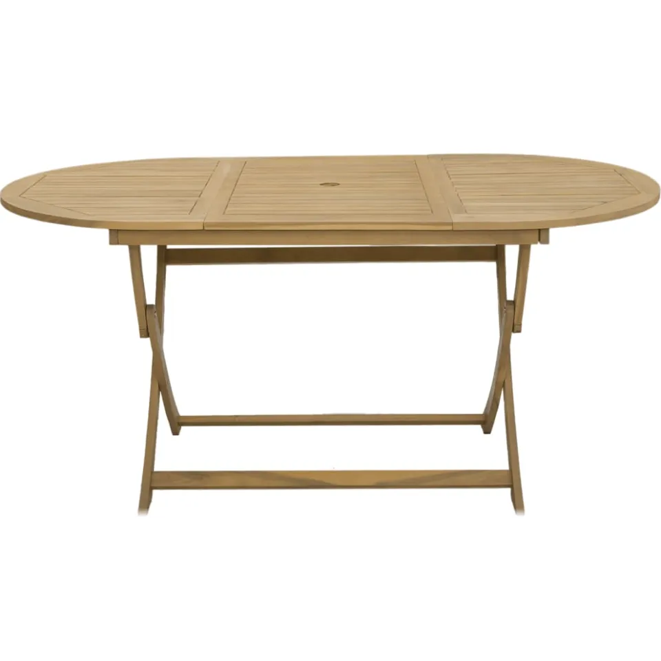 vidaXL Tuintafel inklapbaar 160x85x75 cm massief acaciahout bruin, foto 4