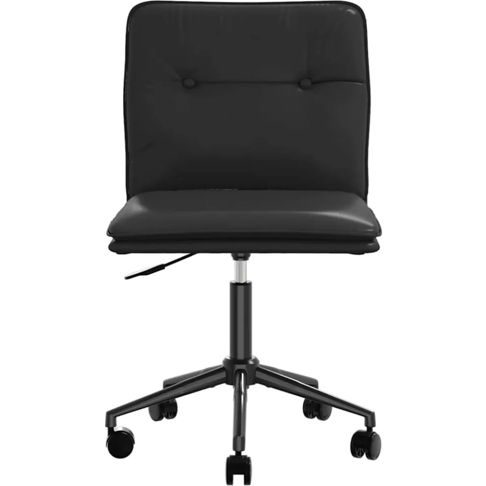 vidaXL Eetkamerstoelen 2 st kunstleer zwart, foto 4
