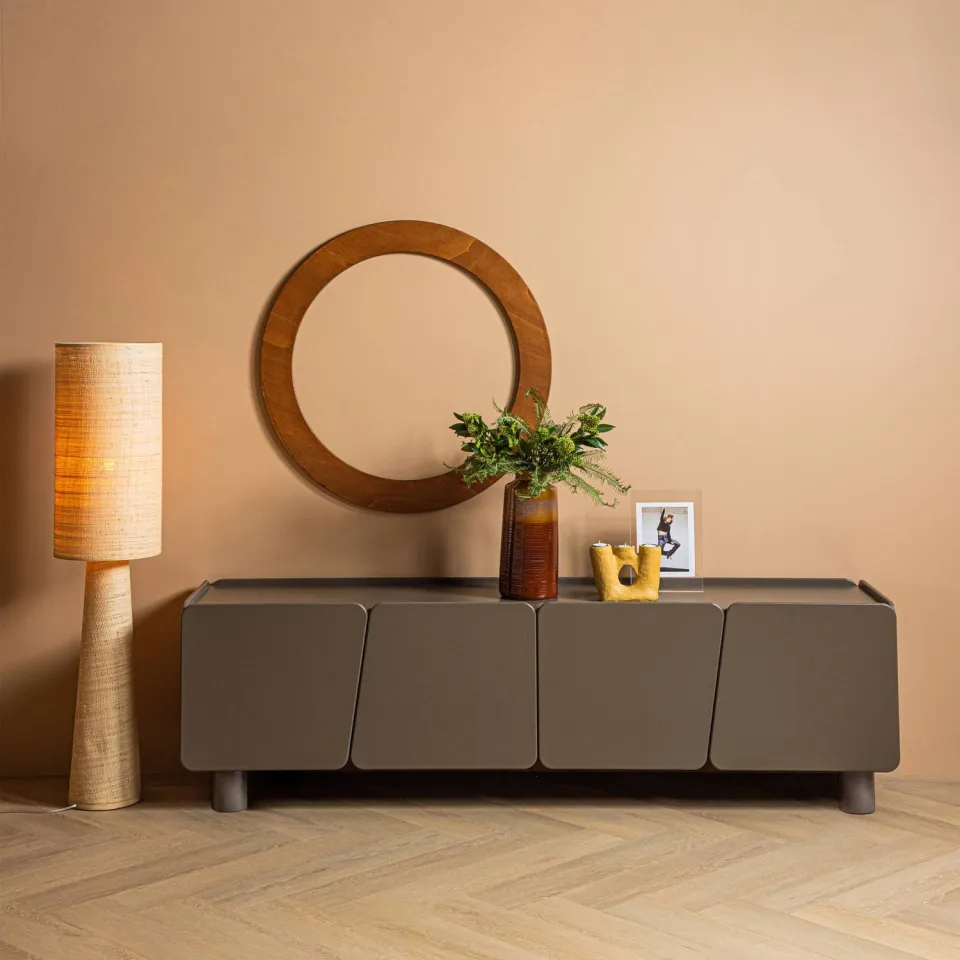 WOOOD Root tv-meubel truffelbruin truffle brown, foto 3