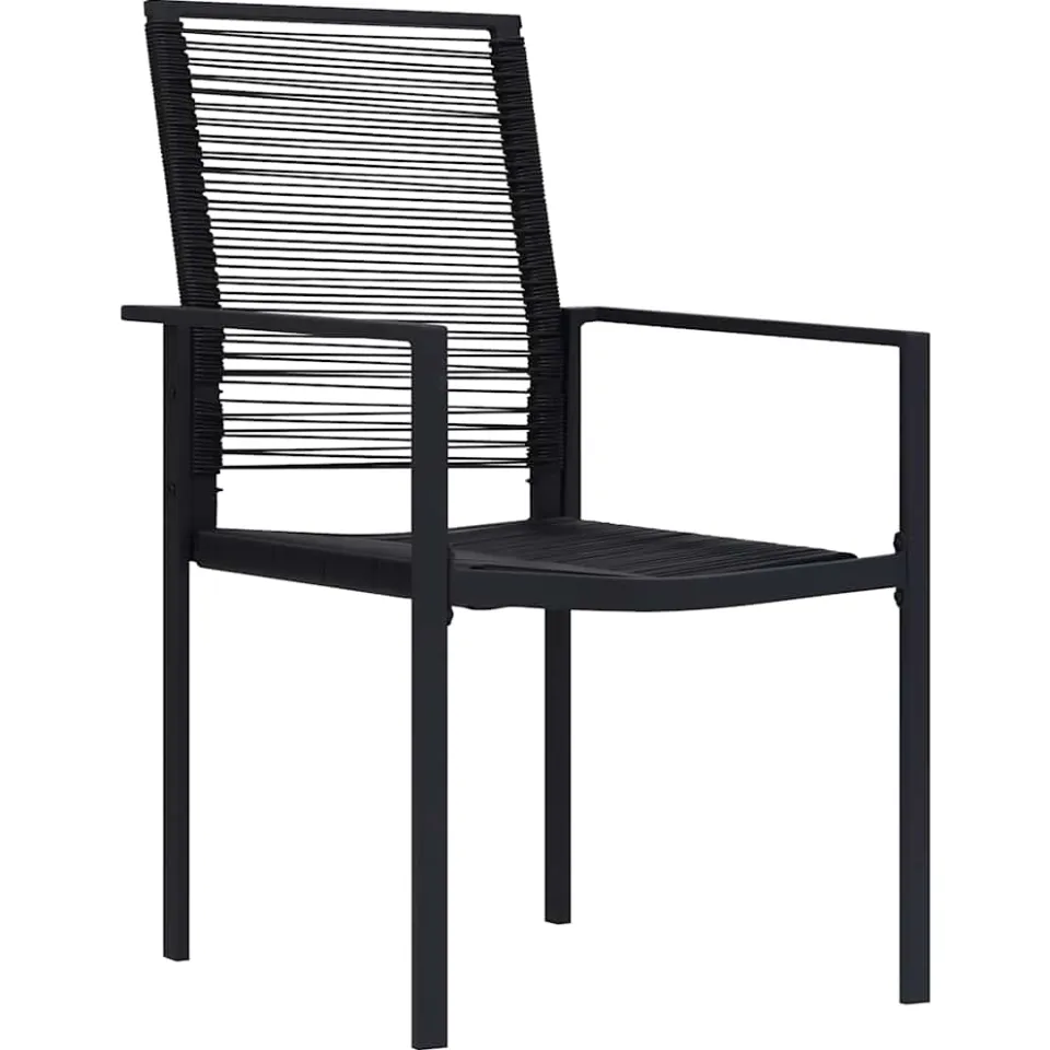 vidaXL 5-delige Tuinset zwart, foto 3