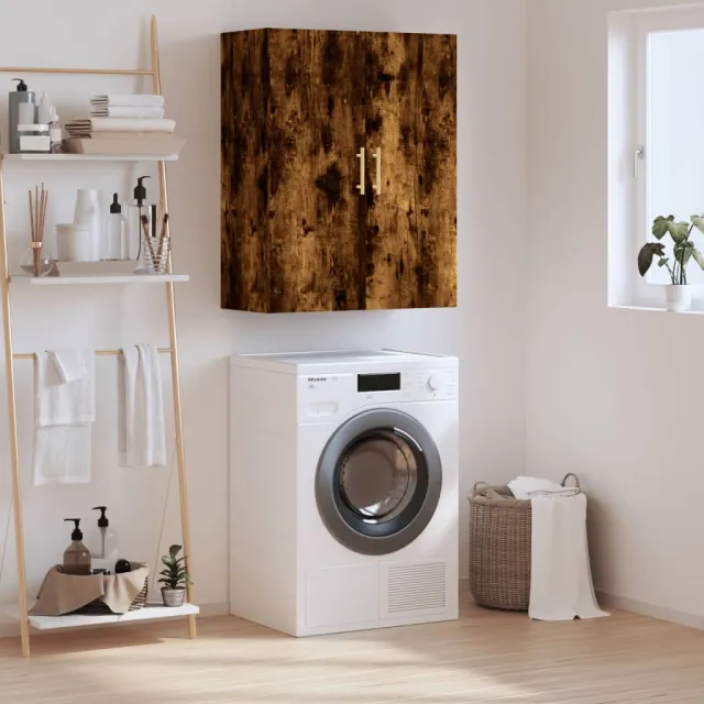 vidaXL Wandkast 69,5x34x90 cm gerookt eikenkleurig Bruin