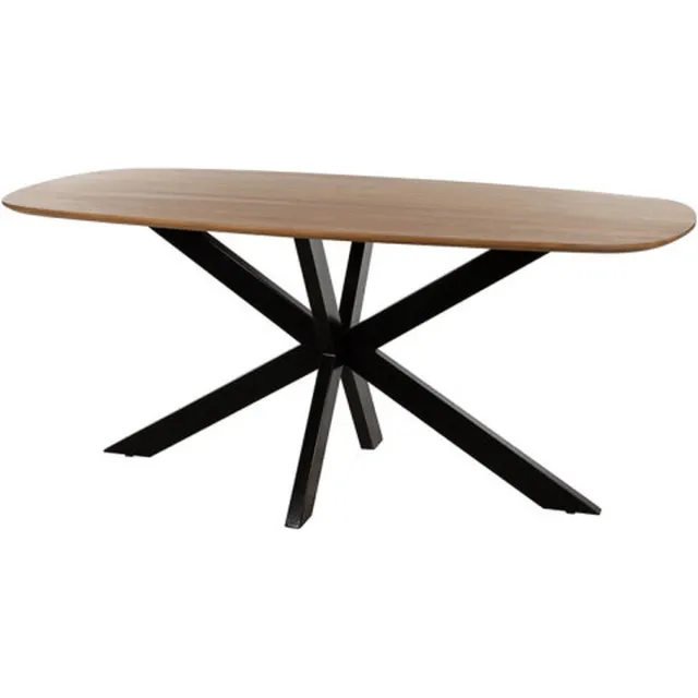 MySons Nijwie Eettafel Akagi 160 cm Deens ovaal mangohout - Naturel
