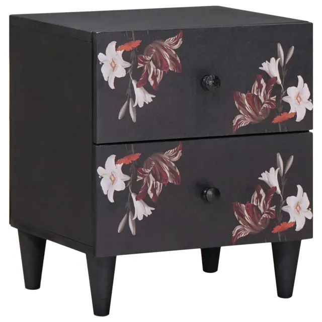 vidaXL Nachtkastje Bruin 40 x 33 x 46 cm Massief Mango Hout