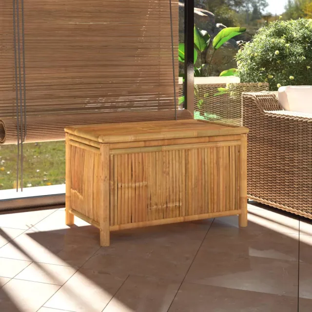 vidaXL Tuinbox 90x52x55 cm bamboe bruin, foto 2