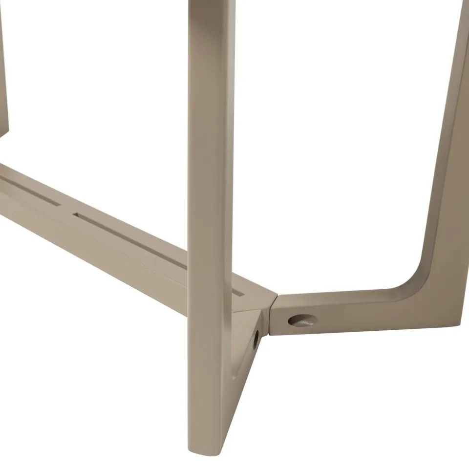 WOOOD Ferion Eettafel - Mango Hout - Mud - 76x180x90, foto 3