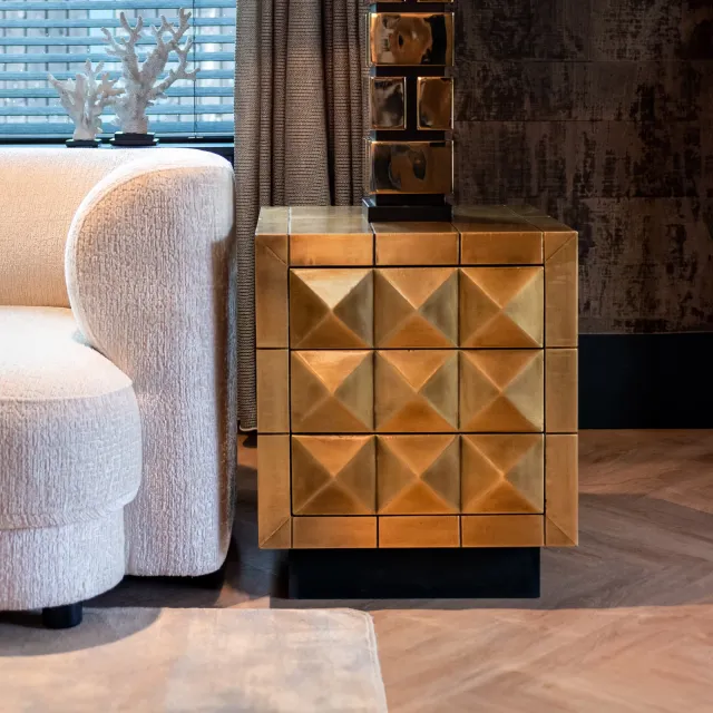 Richmond Interiors Collada ladekast goud, foto 2