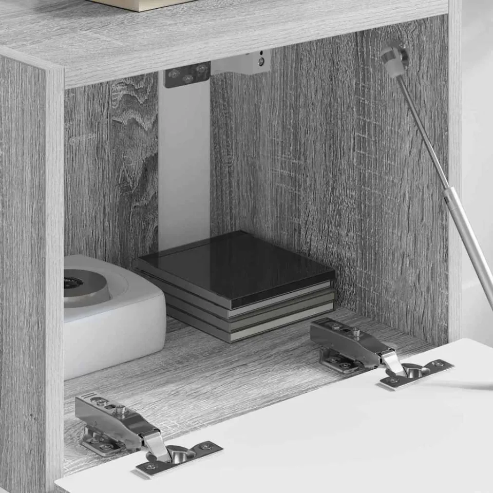 vidaXL TV Wandkast 39 x 31 x 29,5 cm Grijs Sonoma Bewerkt hout, foto 4