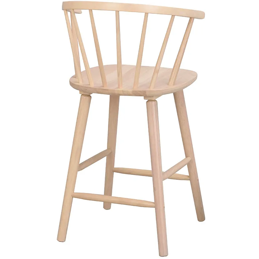 Rowico Home Carmen houten barkruk whitewash - 65 cm, foto 3