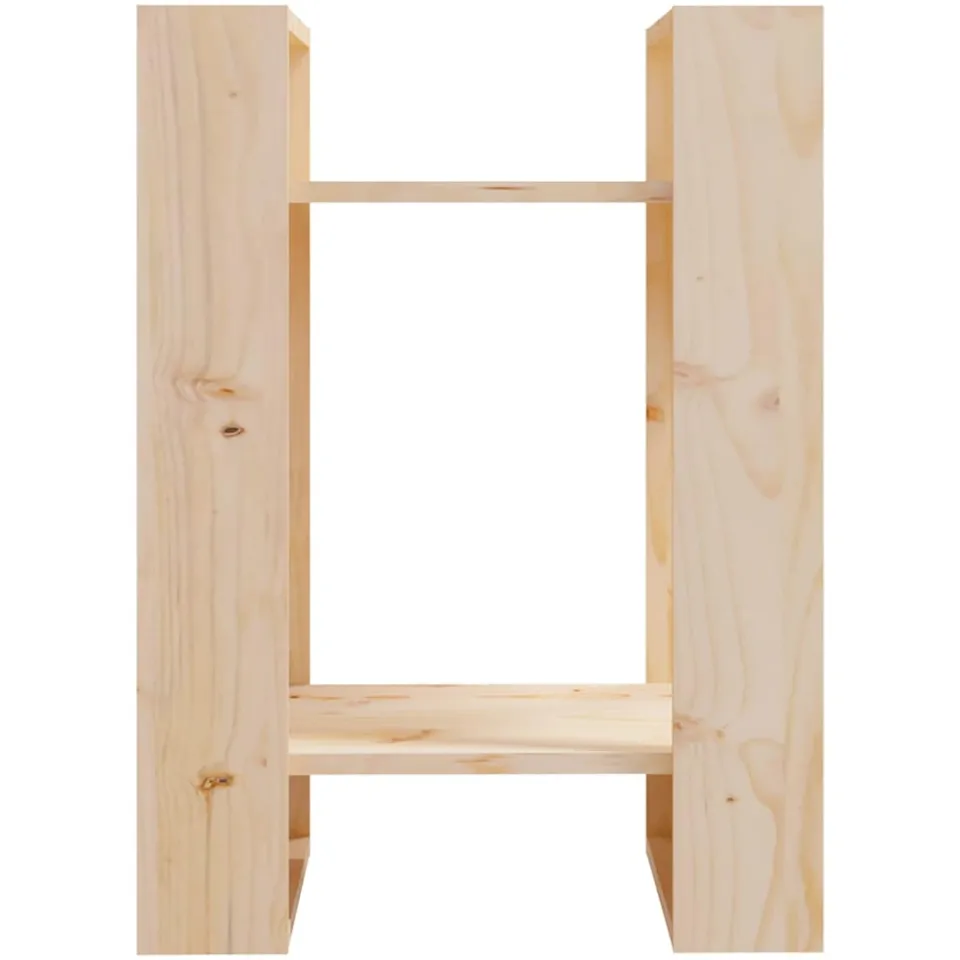vidaXL Boekenkast/kamerscherm 41x35x57 cm massief grenenhout bruin, foto 4