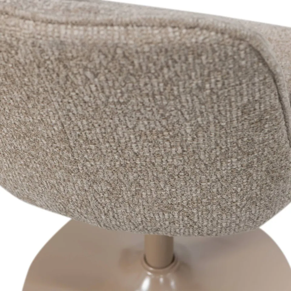 WOOOD Marten barstoel beige, foto 4