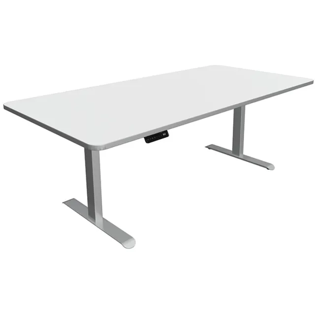 Kerkmann Zit sta bureau Move-3 premium wit 200x100cm