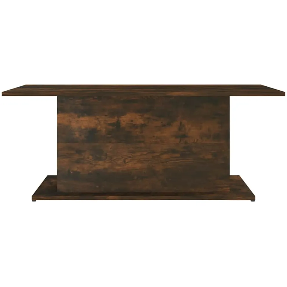 vidaXL Salontafel 102x55,5x40 cm bewerkt hout gerookt eikenkleurig Bruin