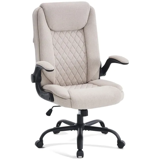 Duraxl Bureaustoel - Ergonomisch - Beige - 150 kg