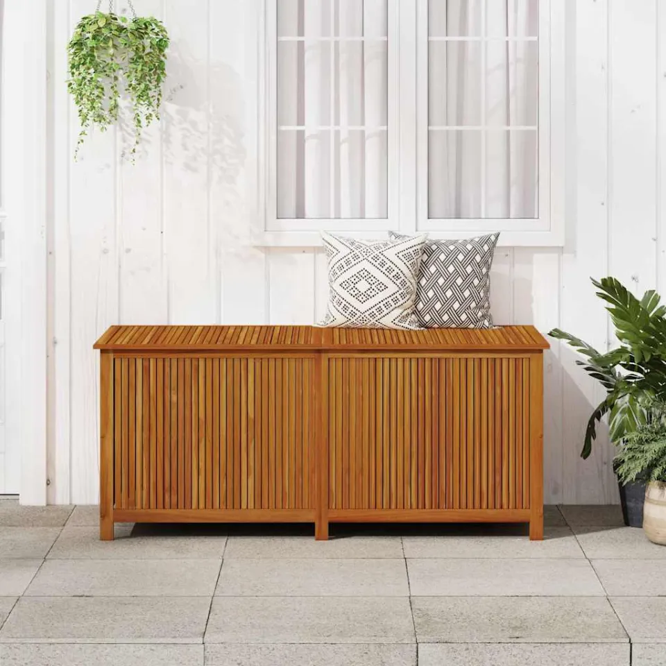 vidaXL Tuinbox 175x80x75 cm massief acaciahout bruin, foto 3