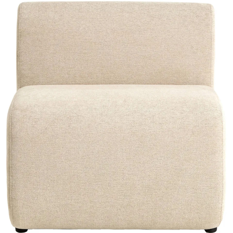 Studio LIVIT Delia 1-zits element eetkamerbank beige