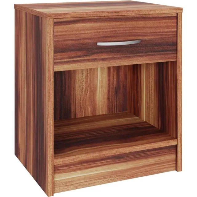 Casaria Nachtkastje met Lade – 50x40x35cm Extra opbergvak - Meranolook Merano look
