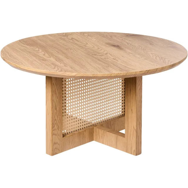 Beliani KARLO - Salontafel - Lichtbruin - Hout