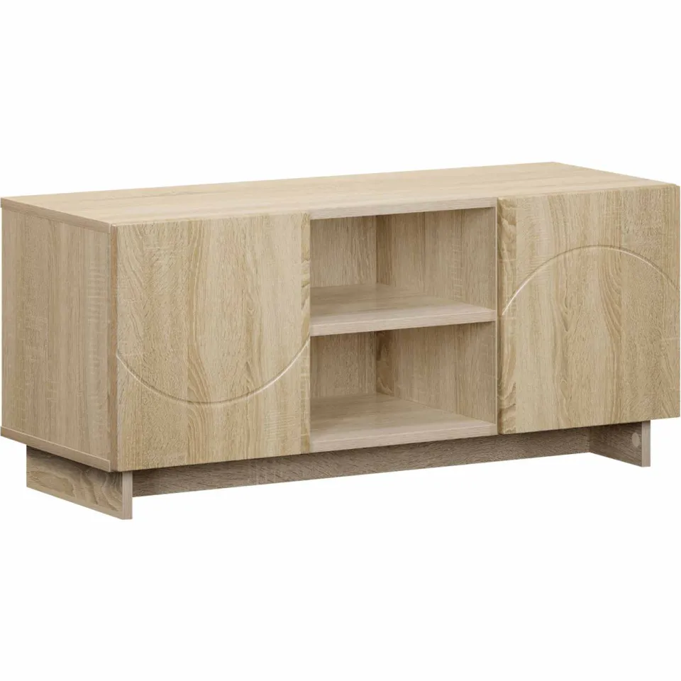 vidaXL TV-standaard 90 x 34,5 x 40 cm Sonoma Eiken Bewerkt hout, foto 3