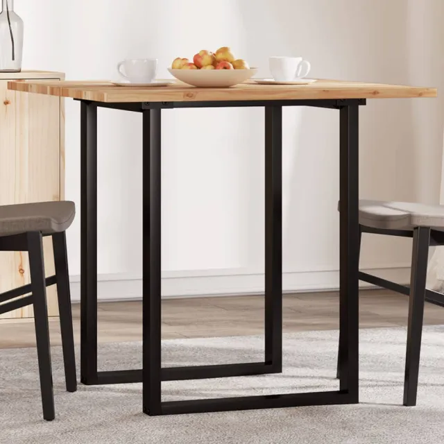 vidaXL Tafelblad vierkant 80x80x2 cm massief acaciahout Bruin