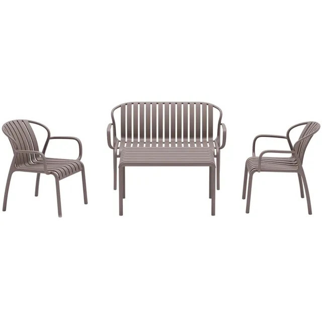 Garden Impressions Jade loungeset 4-delig - taupe