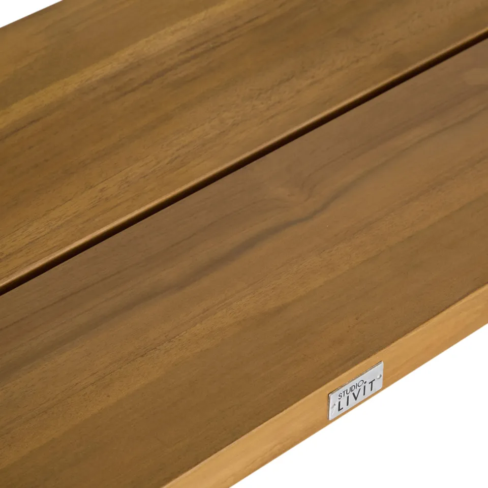 NOUS Garden tuinbank Mare teak naturel (hout), foto 5